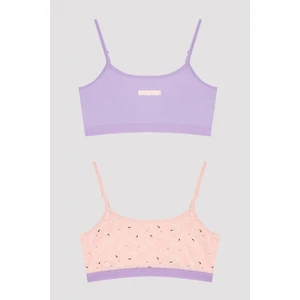 Kız Çocuk Flying 2li Crop Üst