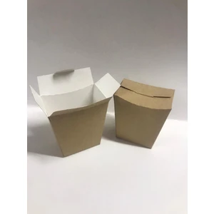Ecen Plast Cips Kutusu Kapaklı 100 Adetli Paket