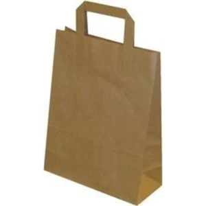 Ecen Plast Kağıt Saplı Çanta 18X24X8 100 Adet