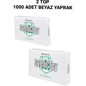 A4 Fotokopi Kağıdı 1.000 Adet Beyaz Yaprak