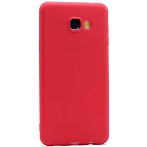 Galaxy C7 Kılıf Buffer Esnek Soft Silikon Kapak