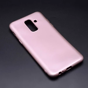 Galaxy A6 Plus 2018 Kılıf Buffer Esnek Soft Silikon Kapak
