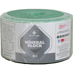 Rotary Agro S Plus Mineral Block 3kg Vitamin Mineral Yalama Taşı