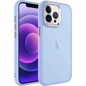 Apple iPhone 13 Pro Max Kılıf Buzlu Sert Pc Trasnparan Kapak