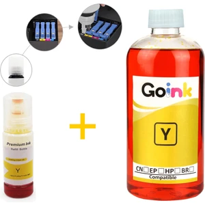 Epson L3250 Için 103 Mürekkep 500 ml Sarı + 70 ml