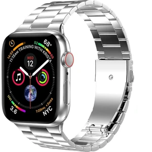 Apple Watch 42-44-45-49 mm 1 2 3 4 5 6 7 8 Se Ultra Tam Uyumlu Klasik Çelik Kordon