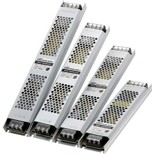 Ultra Slim Sessiz Şerit LED Trafosu 12V 25 Amper