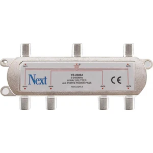 Next NextStar Next YE-2506A Splitter 6 Çıkışlı Uydu Bölücü