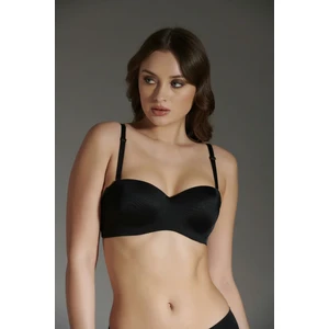 Destekli Lazer Soft Kap Tulum Straplez Sütyen C16025 Siyah