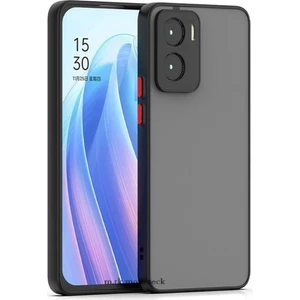 M.TK Moveteck Vivo Y16 Kılıf Kamera Çıkıntılı Korumalı Arkası Mat Buzlu Renkli Tuşlu Silikon Kapak