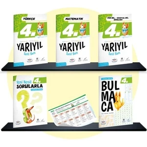 Öğretmen Evde Yayınları 4. Sınıf Yarıyıl Tatil Seti