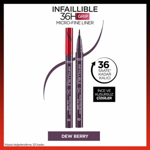 L'oréal Paris Infaillible 36H Grip Micro Fine Eyeliner 04 Dew Berry