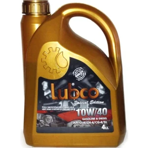 Lubco Semi Syntetic10W40 4 Litre Motor Yağı ( Üretim Yılı: 2023 )