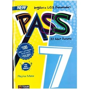 Team Elt Publishing Pass 7 Ingilizce 21 Adet Deneme