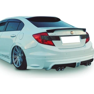 Honda civic fb7 uyumlu bagaj üstü spoiler usa boyalı