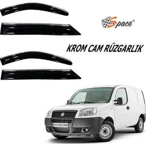 Fiat Doblo Krom Cam Rüzgarlığı 1.2mm  2002-2009 2'li / CARU464