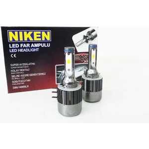 H15 LED Xenon Far Aydınlatma Seti Şimşek Etkili Niken Evo 8000LM