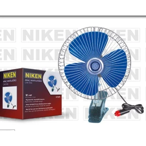 Araç Içi Vantilatör Mavi Mandallı 24V 6 Inç Niken