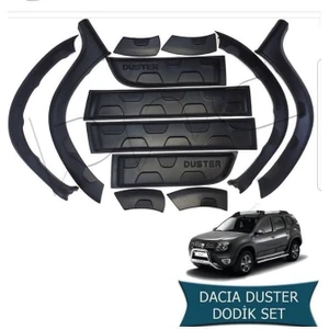 Auto Gp  Dacia Duster Dodik ve Kapı Koruma Çamurluk Kaplama Plastik 2010 / 2017