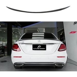 Mercedes w213 bagaj üstü spoiler siyah boyalı plastik 2015+