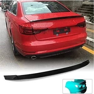 Audi a4 b9 bagaj üstü spoiler pianoblack boyalı 2016 / 2024