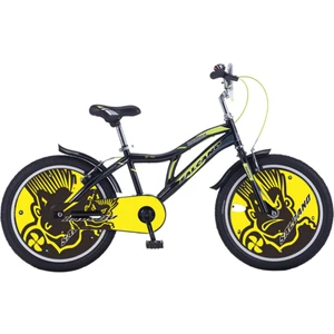 Badboy 16 Çocuk Bisikleti Siyah Sarı
