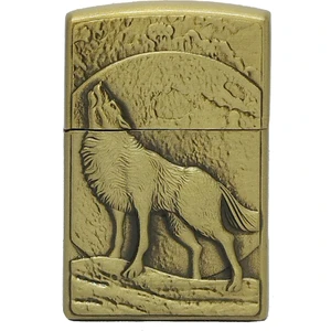 Uluyan Bozkurt Görselli Çakmak Taşlı Gazlı Metal Çakmak 1 Adet