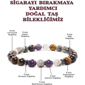 Sigarayı Bırakmaya Yardımcı Doğal Taş Bileklik