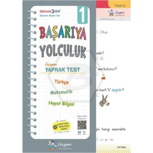 Üçgen Yayınları 1 Sınıf Başarıya Yolculuk Yaprak Test
