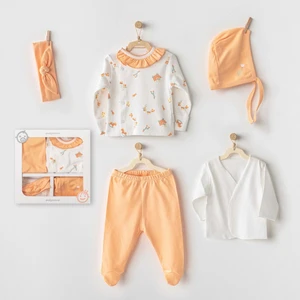 Somon Kız Bebek Hastane Çıkışı - Andywawa - Somon - 0-3 Ay - AC23520-SOMON-0-3 Ay