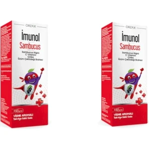 Imunol Sambucus Şurup 150 ml 2 Kutu
