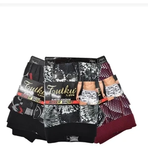 0119 Erkek Desenli Likralı Boxer 3 Lü