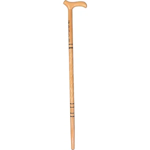 Ahşap Cilalı Desenli Baston