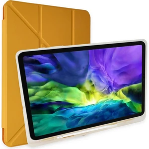 TEKNETSTORE Apple Ipad 10. Nesil 2022 10.9 Inç Kılıf Kalem Bölmeli Silikon Standlı Kılıf Origami