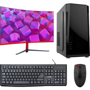 TX3054 Intel Core I7 3770 16GB Ram 512GB M.2 Nvme SSD 27'' Curved Freedos Monitör Masaüstü Ev Ofis Bilgisayarı