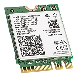 AX200NGW Wi-Fi 6 Bluetooth 5.1 Network Kartı