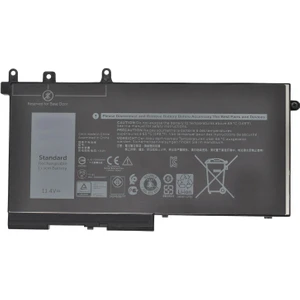 Dell Latitude 5280, 5590, 5490 Batarya Pil