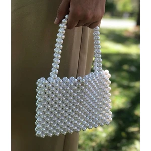 My Pearl Beyaz Inci Çanta