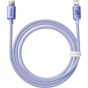 Crystal Shine 20W Type-C To Lightning Kablo 1.2m Mor