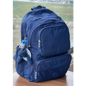 Nemo Group Lacivert Orta Boy Sırt Çantası Okul Çantası Laptop ve Seyahat Çantası Su Geçirmez Spor Çantası 40X30X15cm