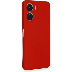 Vivo Y16 Kılıf Lansman Silikon Içi Kadife + Ekran Koruyucu