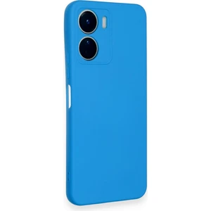 Vivo Y16 Kılıf Lansman Silikon Içi Kadife + Ekran Koruyucu