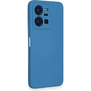 Vivo Y22S Kılıf Lansman Silikon Içi Kadife + Ekran Koruyucu