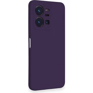 Vivo Y22S Kılıf Lansman Silikon Içi Kadife + Ekran Koruyucu
