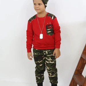 BAV Butik Ayvitrin Erkek Çocuk Kamuflaj Takım
