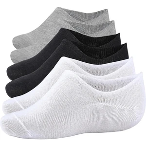 Herosa Tekstil 3 Çift Unisex Pamuklu Snekears Çorap