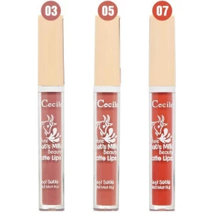 Keçi Sütlü Matte Lips 03-05-07