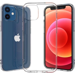 Happycase iPhone 12 Mini Kılıf Deluxe 2mm Şeffaf Silikon