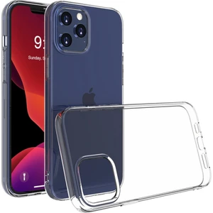 Happycase iPhone 12 Pro Max Kılıf Deluxe 2mm Şeffaf Silikon