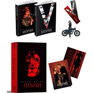 Ateşpare 2 Kitap Kutulu Ciltsiz Set - Ceren Melek